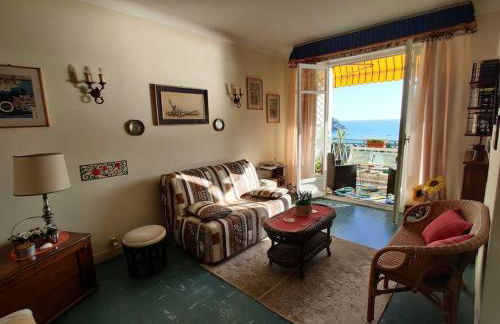 Vintage flat on Villefranche bay - free car park - Foto 17