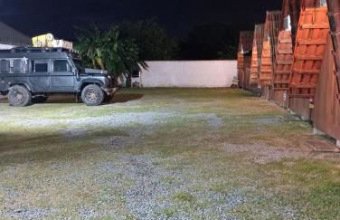 Cabana com Ar condicionado e area de cozinha e banheiro compartilhado a 10 minutos do Parque Beto Carrero - Foto 14