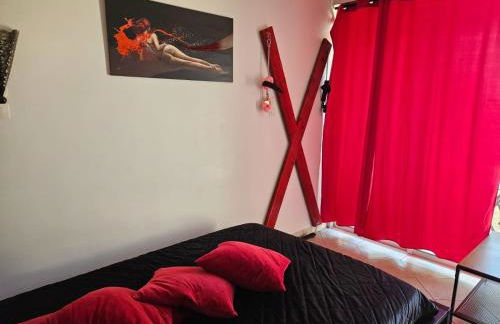 Studio village naturiste vue sur port nature 7 - Foto 42