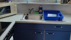 Ferienhaus Baake - Foto 5, stove, minibar