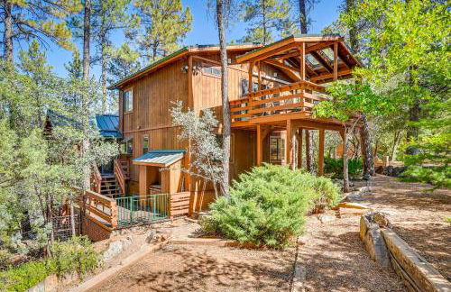 Furnished Deck and Forest Views Pine Retreat! - Foto 32