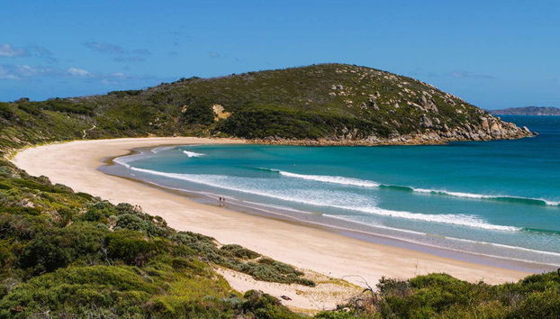 Caminando por el Parque Nacional Promontorio Wilsons