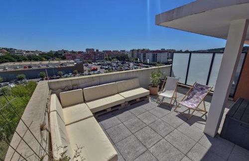 Rooftop du Lavandou - terrace and pool - Foto 24