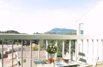 Studio dernier étage vue mer Clim et Wifi - Foto 9