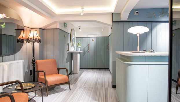 Sitzecke in der Lobby