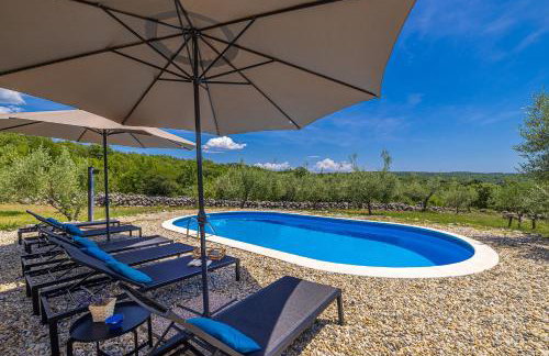 Rustic Holiday house Harmonie with private pool and large garden - Kapovci, Island Krk - Photo 3