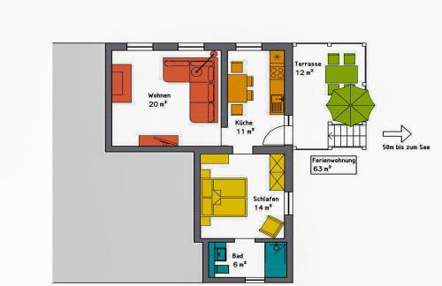Graureiher - Gemütliche Ferienwohnung mit Sauna, Bootsverleih & Naturerlebnis - Foto 16