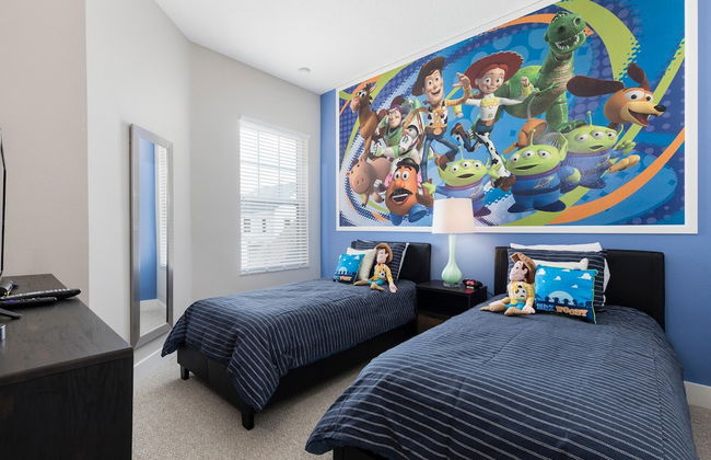 4 BR 4 BA Villa 5min Disneyworld 1804ft BBQ - Foto 5