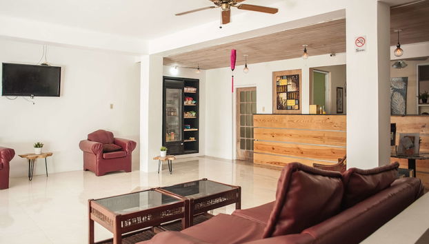 Sala de estar do lobby