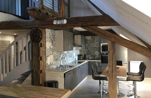 Appartement style industriel avec terrasse - Foto 9