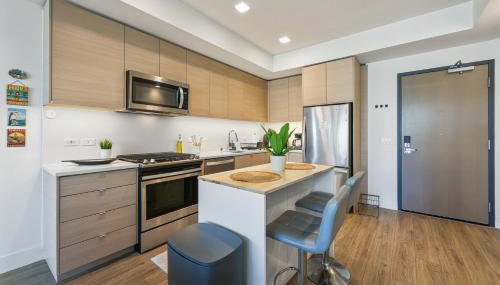 Downtown SD 1BR Queen · Gaslamp & Spring Break - Foto 2, stove