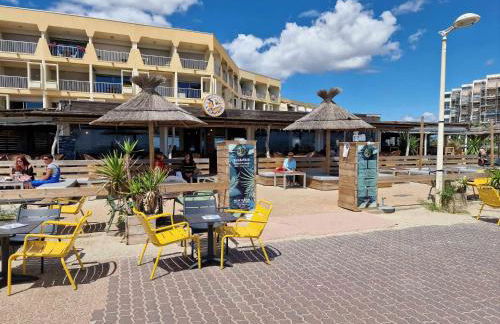 Appartement 1ere ligne piscine terrasse au bord de la plage front de mer avec vélos - Foto 76