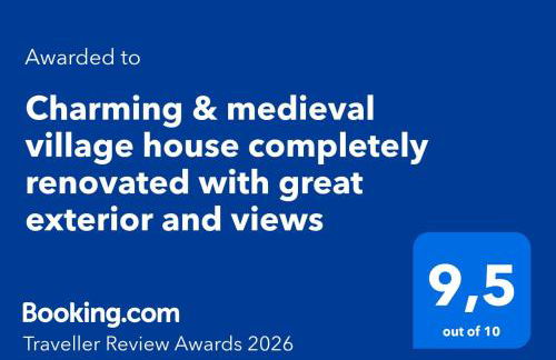 Charming & medieval village house completely renovated with great exterior and views - Foto 3