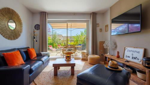 Lou Karo - Piscine partagée - Parking privé - Photo 2