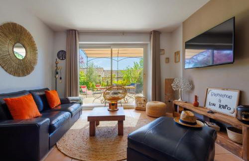 Lou Karo - Piscine partagée - Parking privé - Photo 2