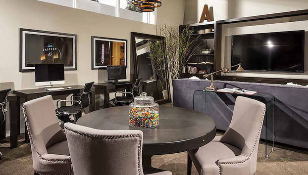 Sala de estar do lobby