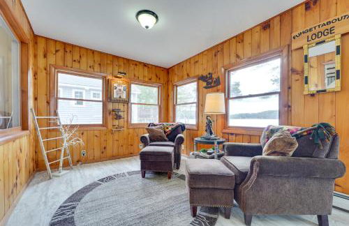 Lakefront Cabin with Panoramic Water View and Access - Foto 14