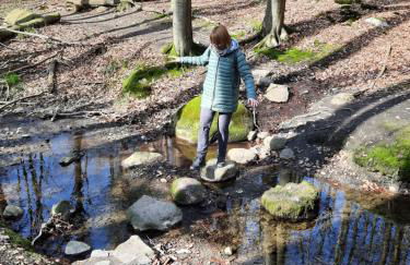 Ferienhaus "Auszeit mit Herz" im Ferienpark Extertal - Kamin, Fass-Sauna, Massagesessel - Foto 39