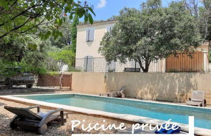 Maison de vacances avec piscine privative, Oustau des Oliviers vue dominante Colorado provençal - Foto 43