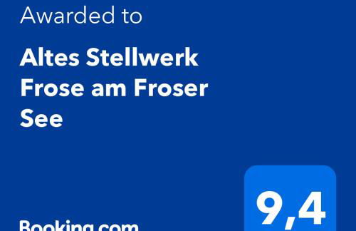 "Altes Stellwerk Frose" am Froser See - Foto 41