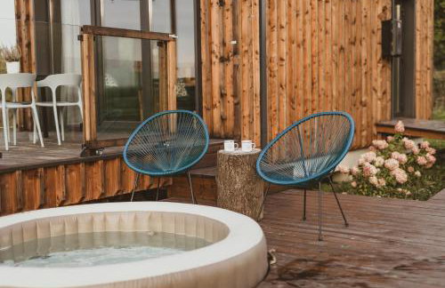 WymarzONE domki- z prywatnymi jacuzzi i kominkiem - Foto 9