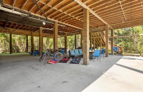 Pool Retreat Waterfront 6 Bedroom Boat Ramp Game Room Pass Christian Home - Foto 55