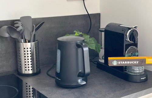 Villa Gaïa - 2 suites lits King size et salles de bain privatives - parking privé - 10 minutes Eurexpo - Aéroport - Groupama Stadium - Foto 11