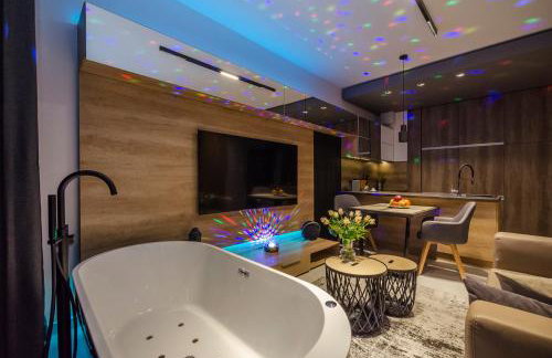 LupoApartments Premium z Klimatyzacją, Jacuzzi, Centrum, OFF Piotrkowska Klimatyzacja Parking w Cenie - Foto 19