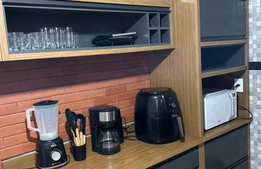 50 metros da praia,Ar condicionado na sala de estar e suíte, Área Gourmet - Photo 8