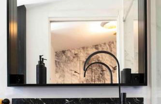 Villa privada y piscina salina y chimenea colgante - Foto 21