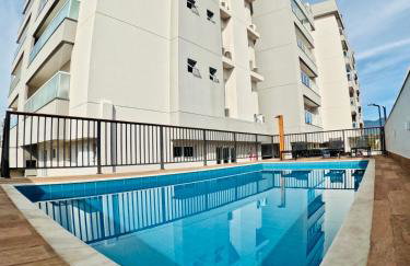 Apê 212 - Piscina, Churrasqueira, 2 Quartos a 600m da Orla Central - Foto 2