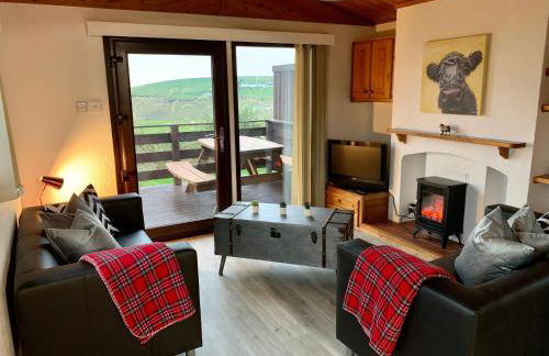 Lodge Cabin with Fabulous Views - Farm Holiday - Foto 9