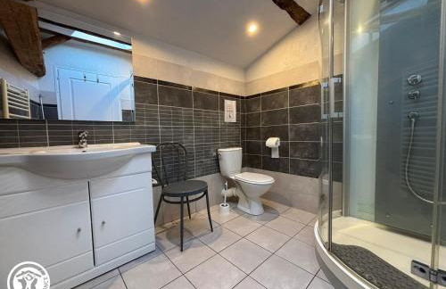 Gîte rénové mitoyen PMR, 3 chambres, terrasse, proche nature - FR-1-426-112 - Photo 12