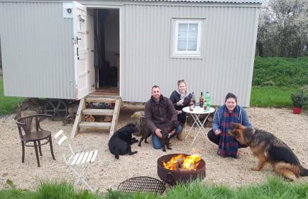 Romantic secluded Shepherd Hut Hares Rest - Foto 2