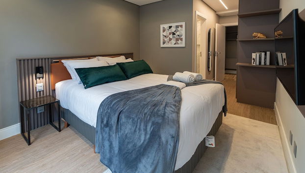 The Spot One By Xtay - Apartamentos de Luxo com acesso exclusivo ao Balneário Shopping - Foto 2, Quarto