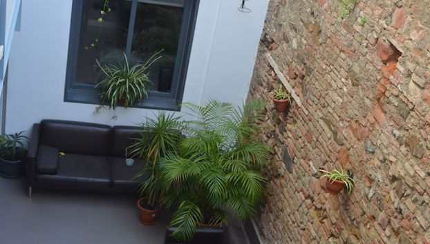 Zona de estar del vestíbulo