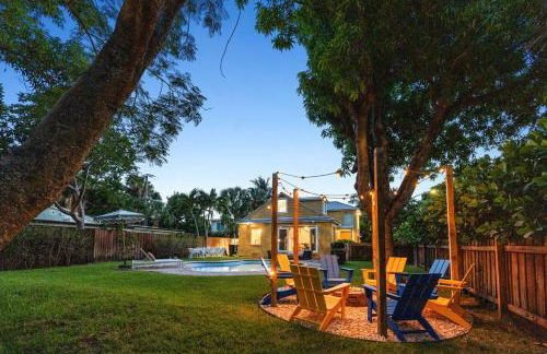 Heated Pool Grill Fire Pit & Cold Plunge Sleeps 8! - Foto 13