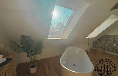 HARZER HEALING CENTER 2025 Himmlische Landhauswohnung mit Fussbodenheizung,XXL Kochinsel,XXL Regendusche,Modern,Hochwertig,Persönlich,Vollausgestattet - Foto 14