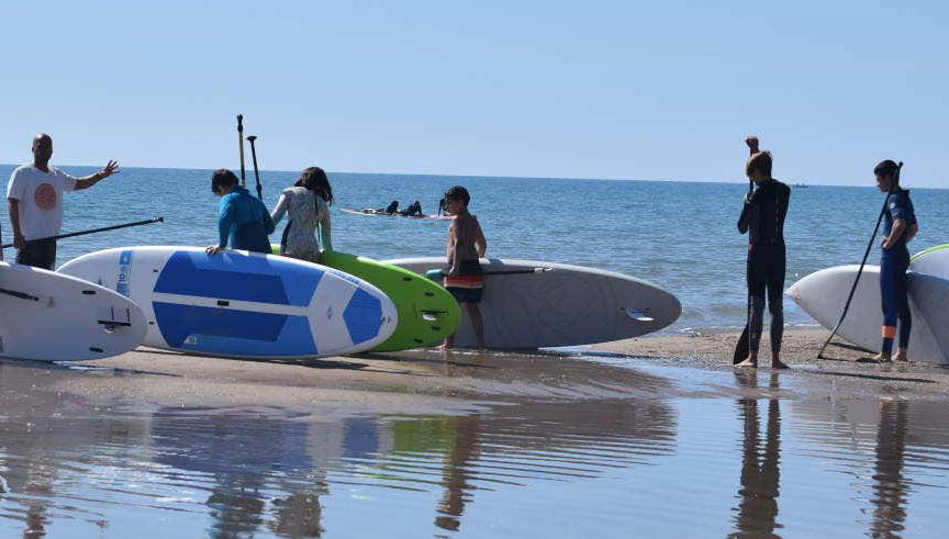Curso de paddle surf en El Campello