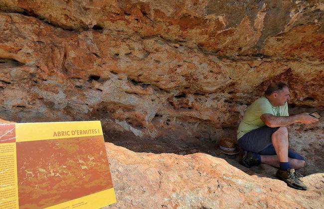 Tour pelas pinturas rupestres dos Abrics de l'Ermita - Foto 7