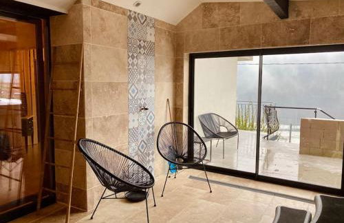 Les Fougères 12 personnes SPA/SAUNA - Foto 6