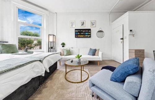 Stylish Central London Flat, Victorian Build, Sleeps 4 - Foto 3