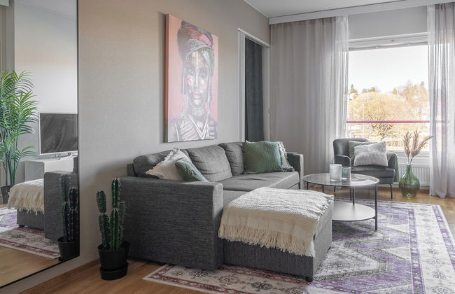 Homelike 1BR Apt. with Sauna & Parking - Foto 15