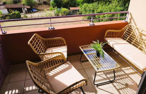 Casteljaloux Appartement 2 chambres balcon parking résidence calme - Foto 27