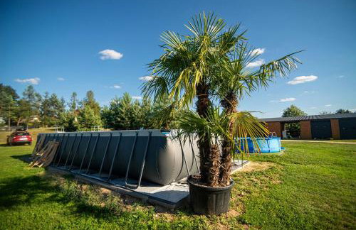 Agroturystyka domki nad rzeką Bałtów kajaki rowery klima basen ryby full - Foto 38