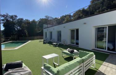 Casa Rio de Oro con piscina con playa y barbacoa - Foto 13