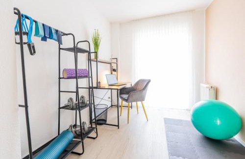 Golden Design Apartment, Zentral, Familie und Business, 1000 Mbit - Foto 14