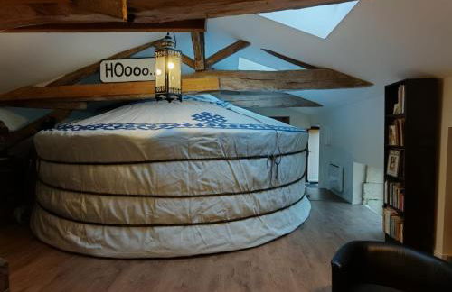 Yourte d'intérieur d'une demeure du 18e siècle en Anjou entre vignes et châteaux - Foto 15