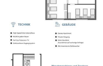 Frankfurter 21 Haus - 2 WE, 2 Küchen, 2 Bäder, 6 SZ, 19 Betten - Foto 58