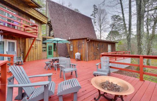 A-Frame Cabin w/ Spacious Yard in Tellico Plains! - Foto 33